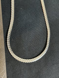 Solid 925 Sterling Silver Herringbone Flat Snake Chain Necklace