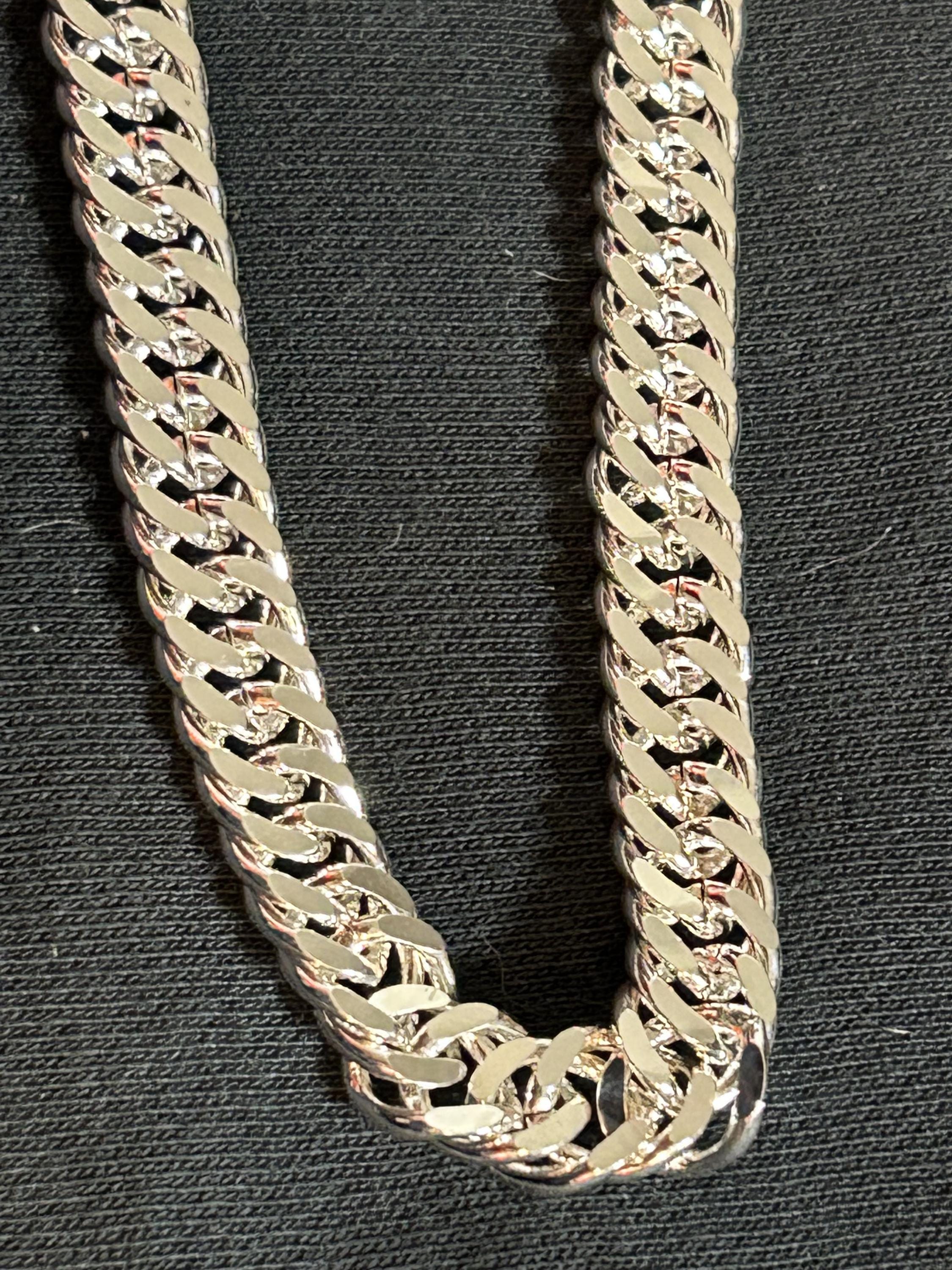 Heavy 925 Sterling Silver Cuban Link Chain Necklace Solid High Polish