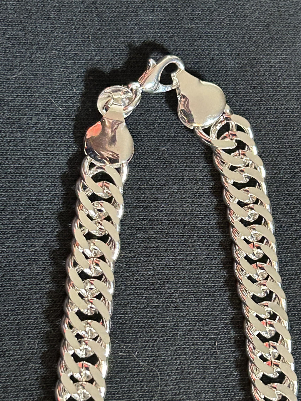 Heavy 925 Sterling Silver Cuban Link Chain Necklace Solid High Polish